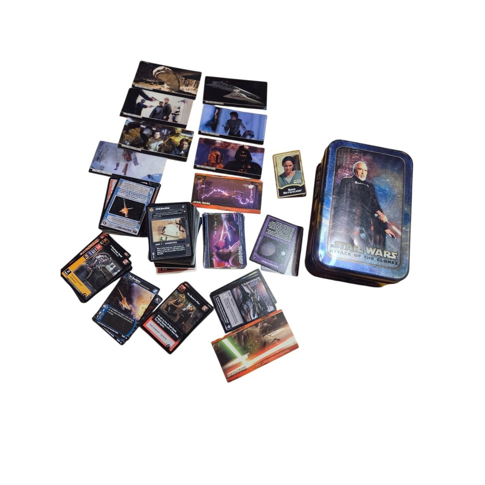 Vintage Star Wars CCG Lot 1998-2010 Found As Is